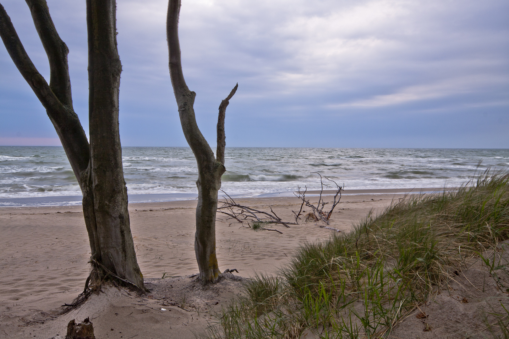 Weststrand und Drei Eichen