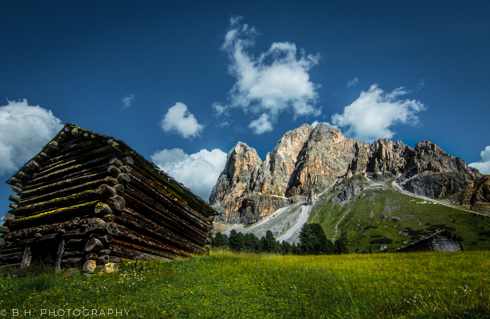 Wetsicht in den Dolomiten 2