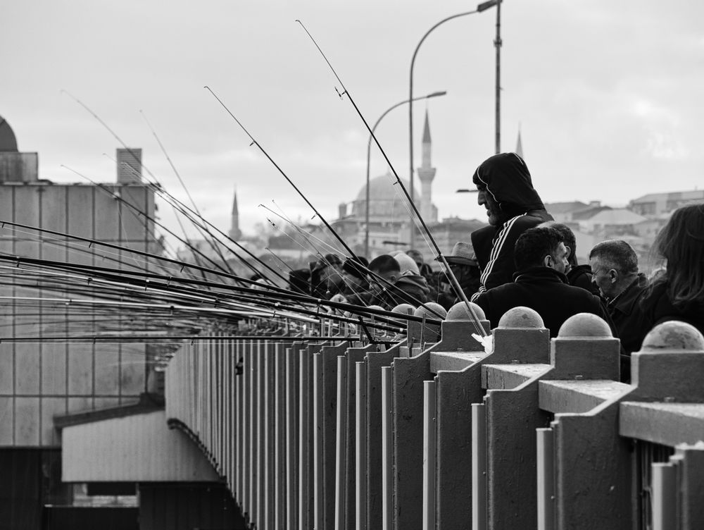 Wettangeln am Bosporus