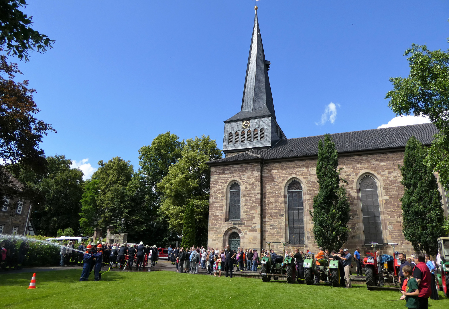 Wettbewerb alter Handdruck Spritzen