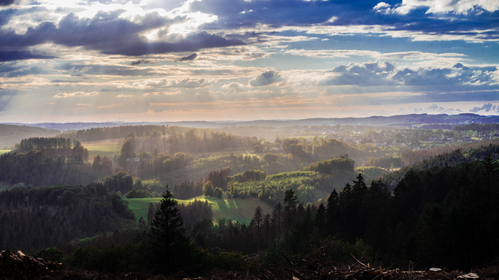 Wetter in der Ferne