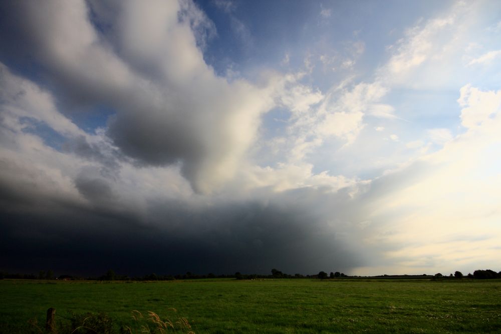 Wetter - nun hieß es schnell sein..