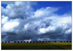 Wetter wechselhaft - Landschaft lückenhaft