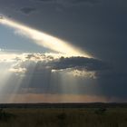 Wetteränderung in der Kalahari