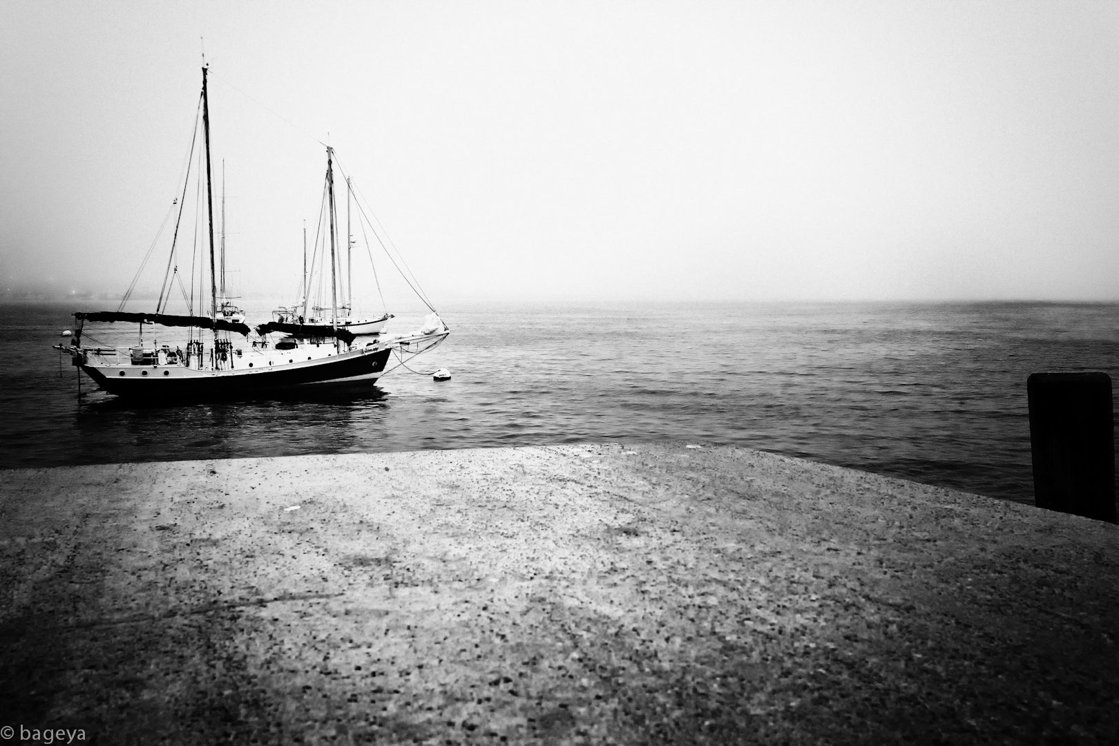 Wetteraussichten am Pier (Boston)