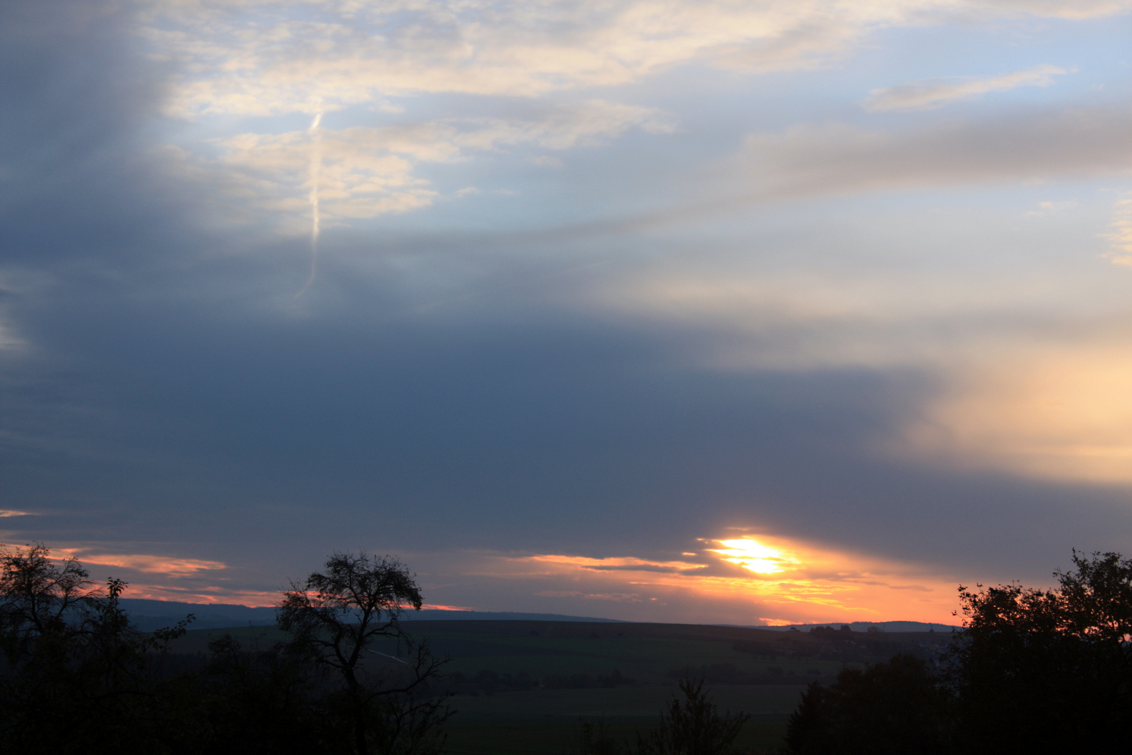 Wetterbericht 25.10.2011/  8.10 Uhr /  7.5° Himmighofen/ Taunus