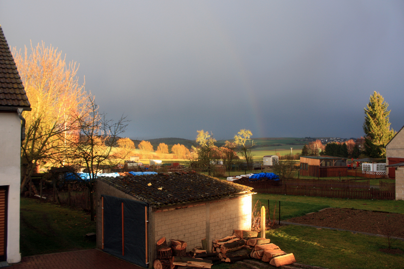 Wetterbericht Himmighofen 21.2.13 18.25 Uhr ca. 6°   (gestern Abend)