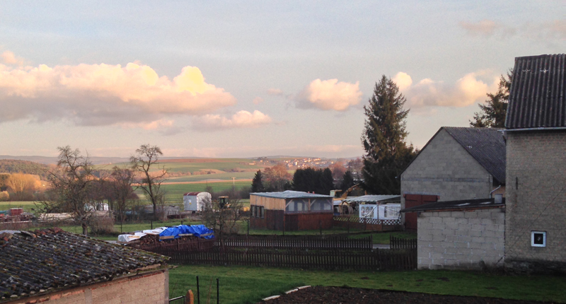 Wetterbericht Himmighofen 2.2.14 17Uhr 7°