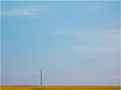 Wetterbericht vom 1.05.05 in Gelb/Blau aus Himmighofen