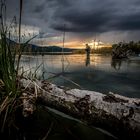 Wetterfront am Kochelsee