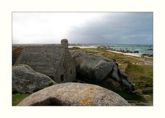 Wetterfront bei Meneham/Brignogan-Plage