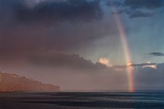 Wetterfront über Funchal