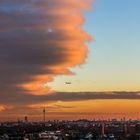 Wettergrenze über Berlin