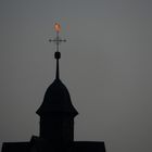 Wetterhahn der Busdorfkirche in Paderborn...