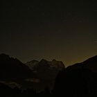 Wetterhorn bei Nacht