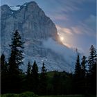 Wetterhorn im Mondlicht