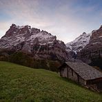 Wetterhorn im Morgenlicht