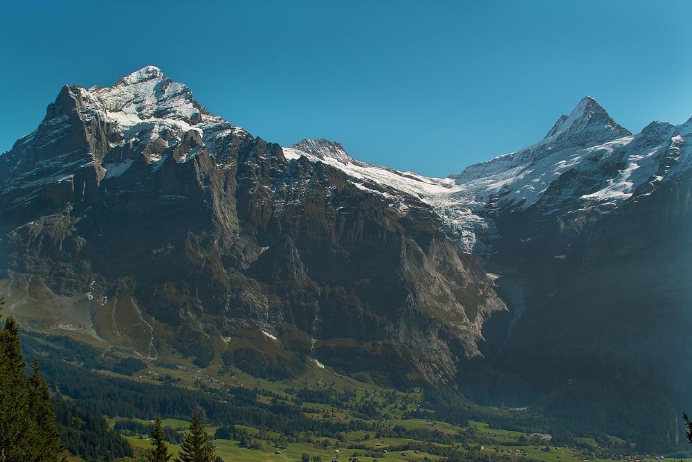 Wetterhorn und Schreckhorn