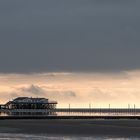 Wetterkante über der Strandbar 54 Grad Nord