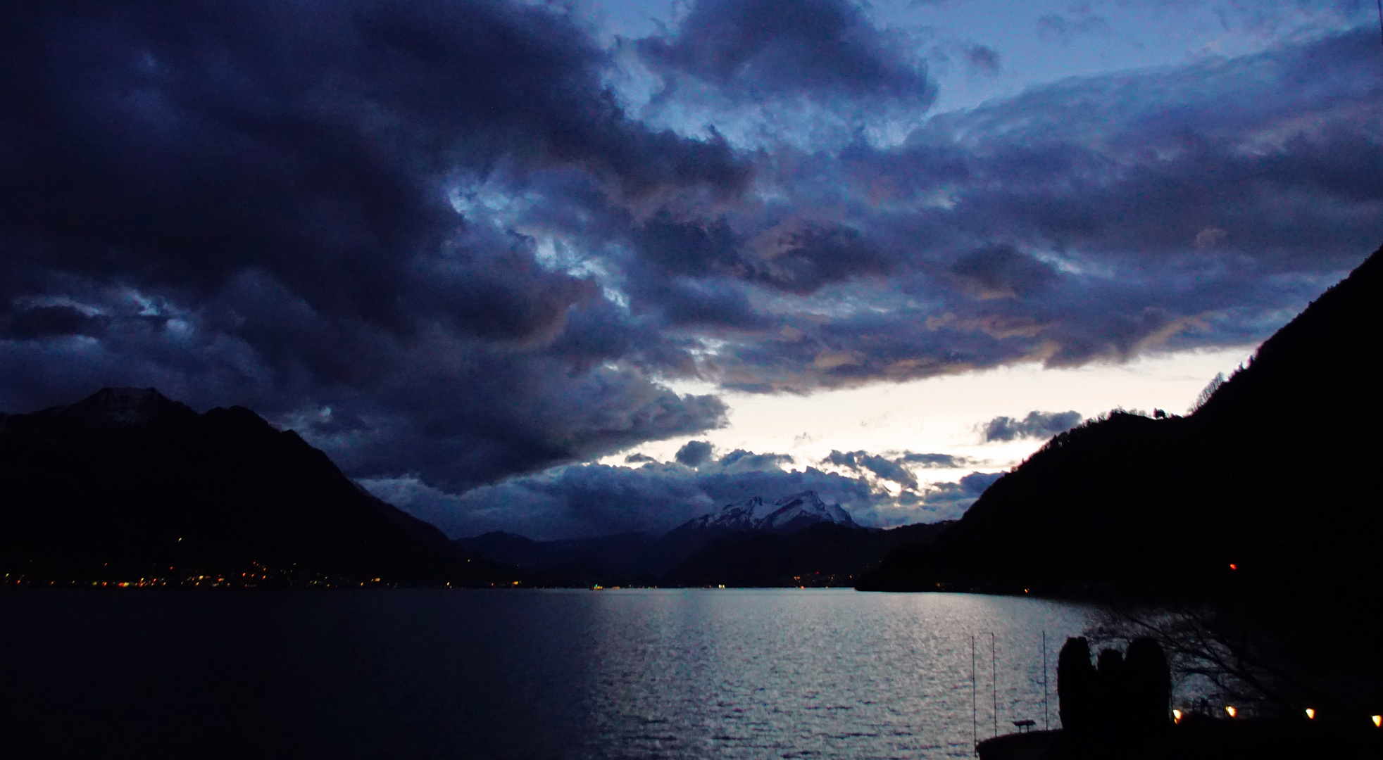 Wetterkapriolen am Vierwaldstättersee