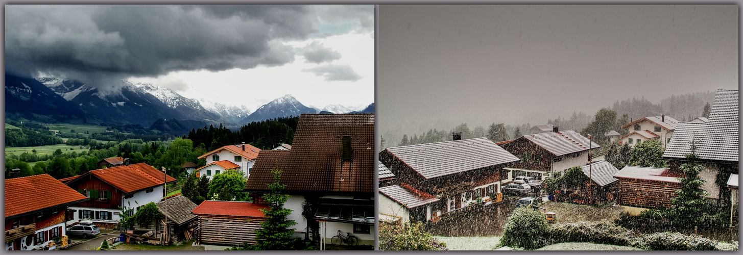 Wetterkapriolen (Archivaufnahme)