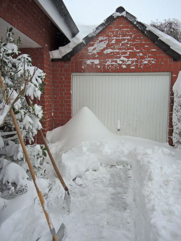 Wetterkapriolen - Münster versinkt im Schnee