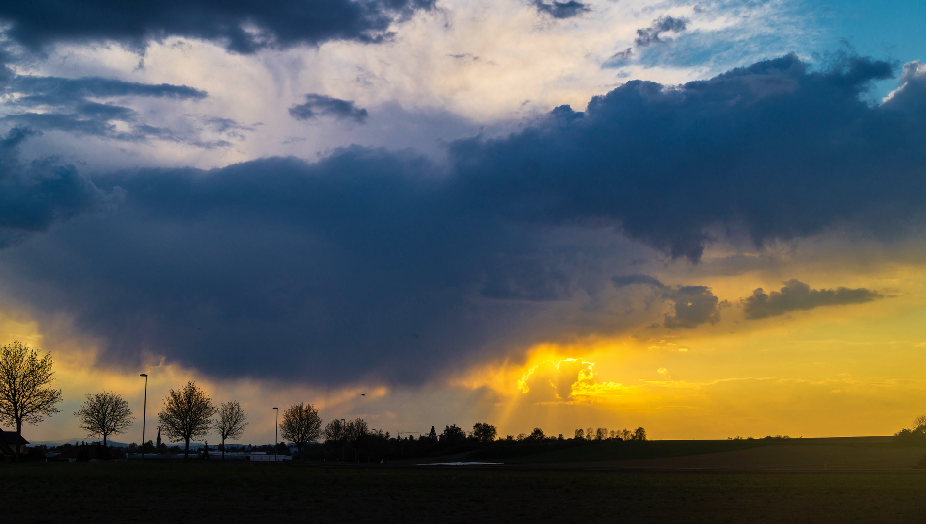 Wetterkapriolen über der Südpfalz 2