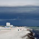 Wetterkapriolen über Warnemünde