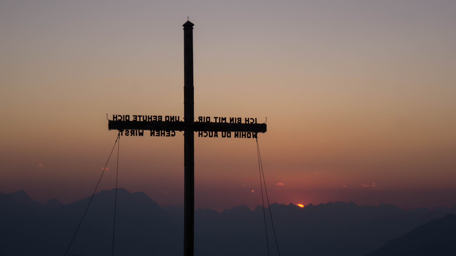 Wetterkreuz Foto & Bild landschaft, sonnenaufgänge, berge Bilder auf