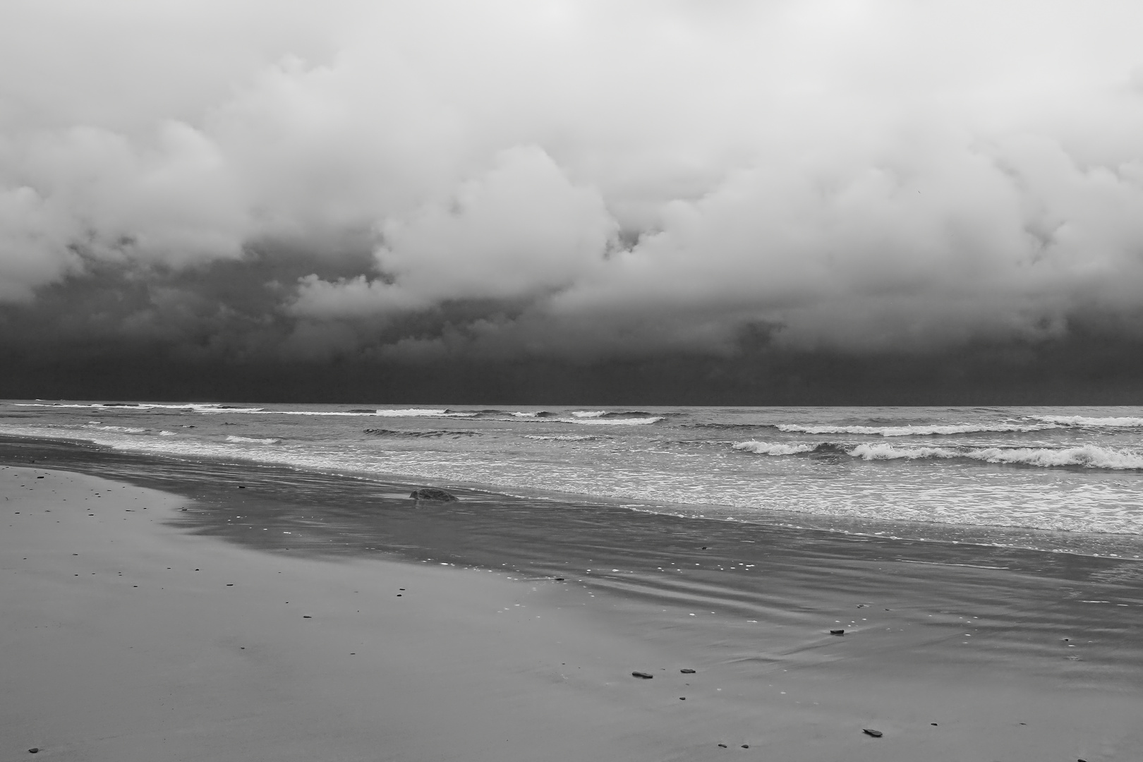 Wetterlage am Strand  -  weather at beach