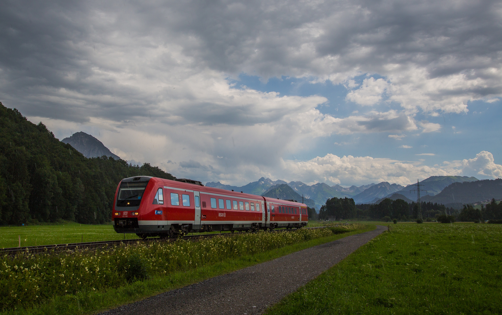 Wetterlage: Regnerisch