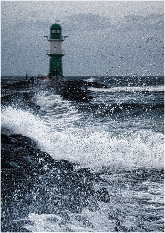 Wetterlage Warnemünde am 10. Januar 2015 15:59 Uhr