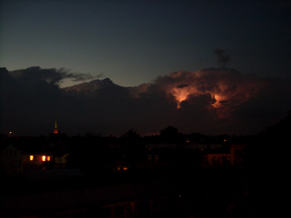 Wetterleuchten...