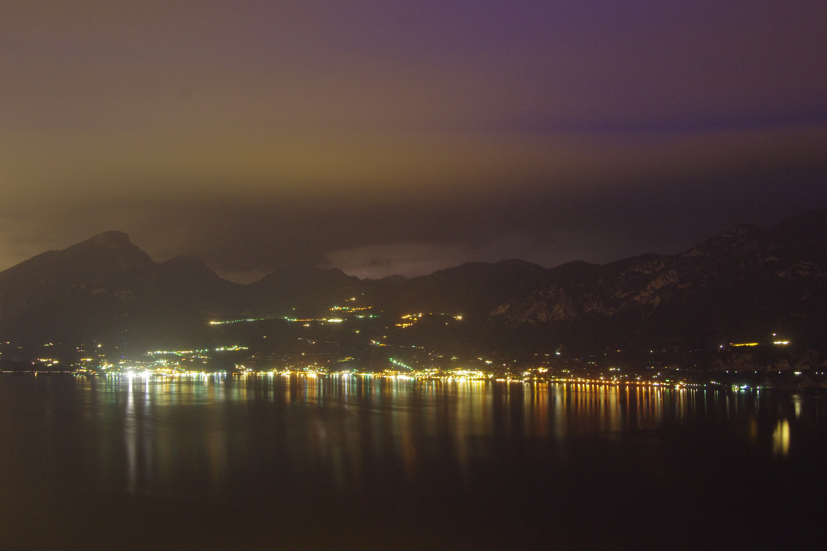 Wetterleuchten am Lago di Garda