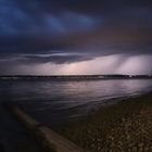 Wetterleuchten über den Bodensee