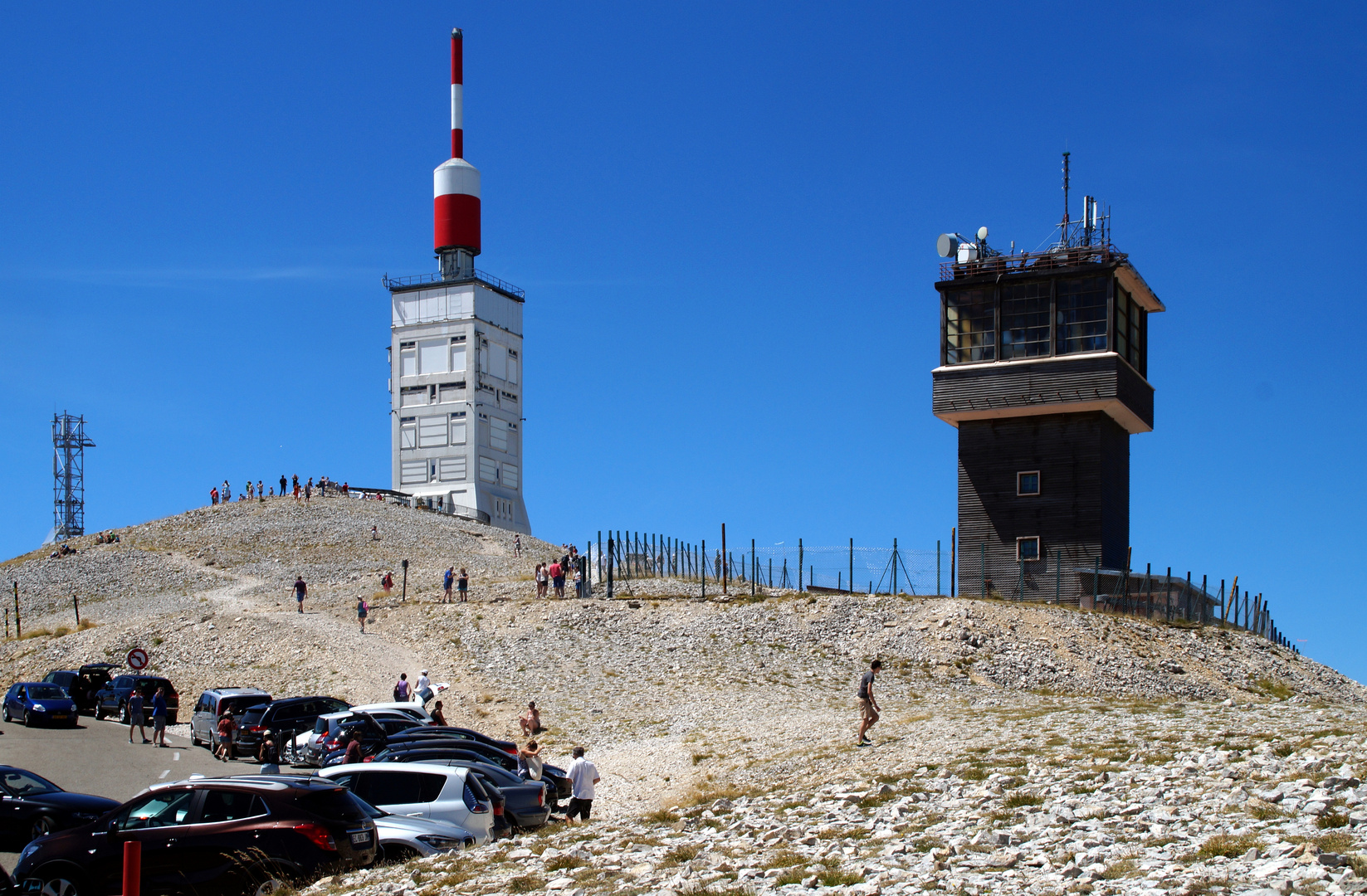 Wetterobservatorium und Fernsehturm auf dem Mont Ventoux