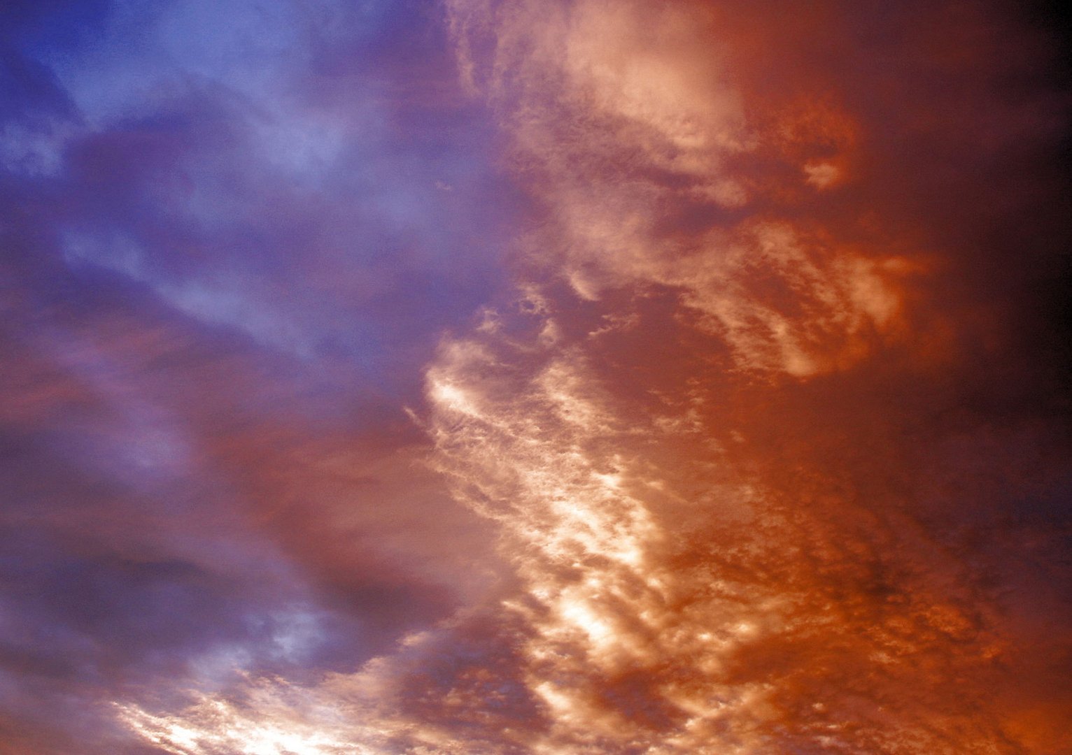 Wetterphänomen am Himmel