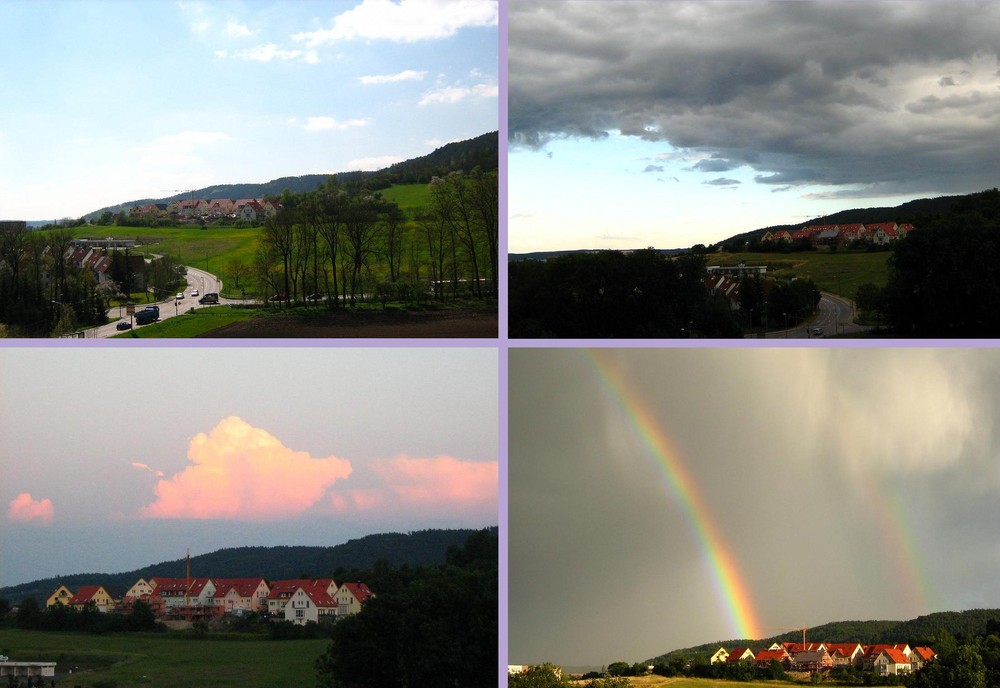 Wetterphänomene über Neuwinzerla