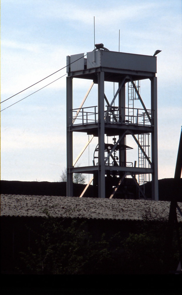 Wetterschacht im Ruhrgebiet