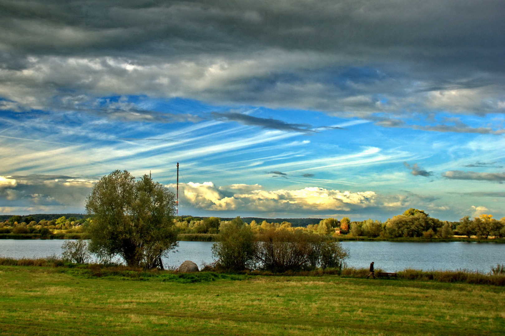 Wetterspiel am Gartower See