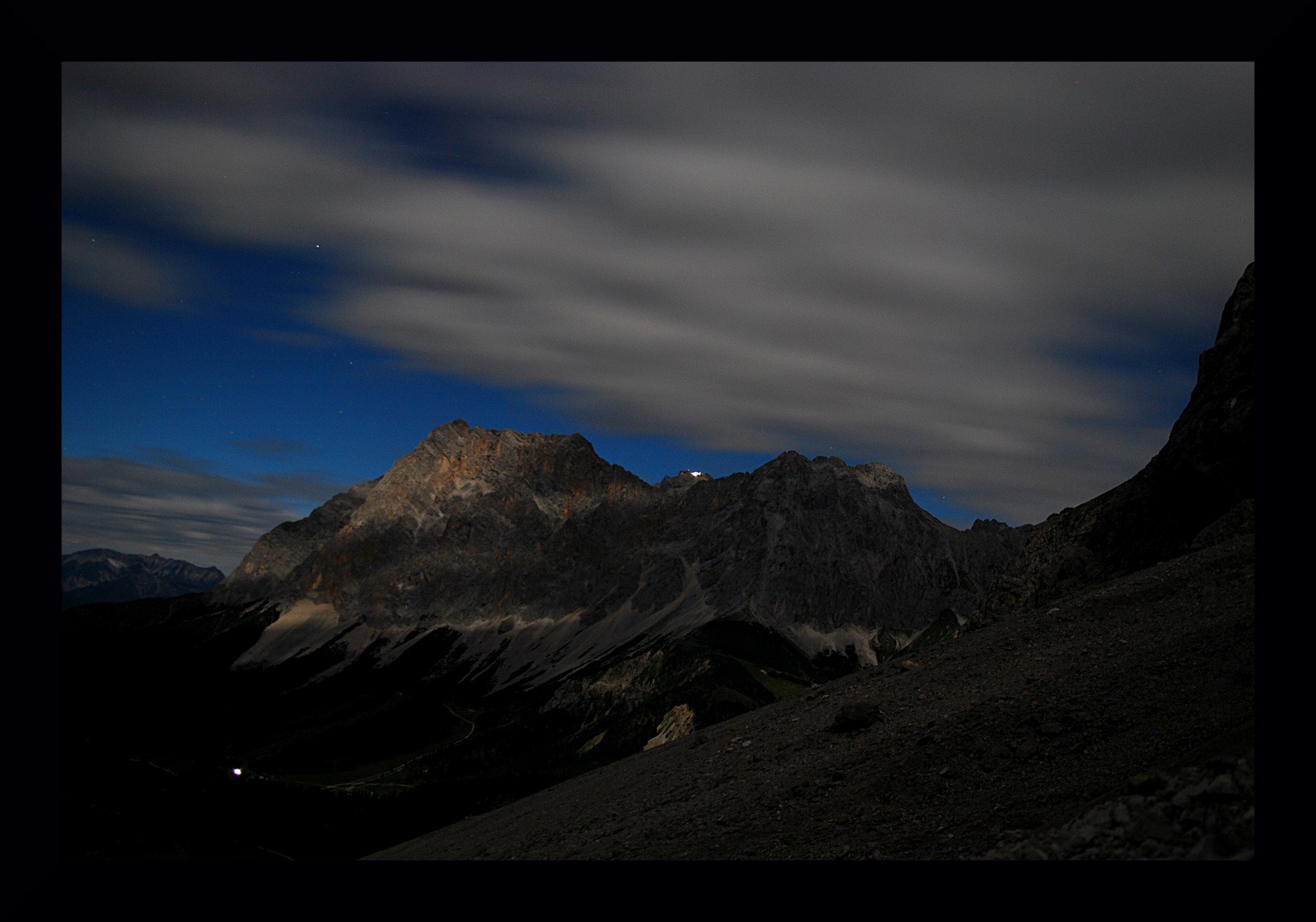 Wetterspitzen - Wetterwandeck - Münchner Haus, Zugspitze