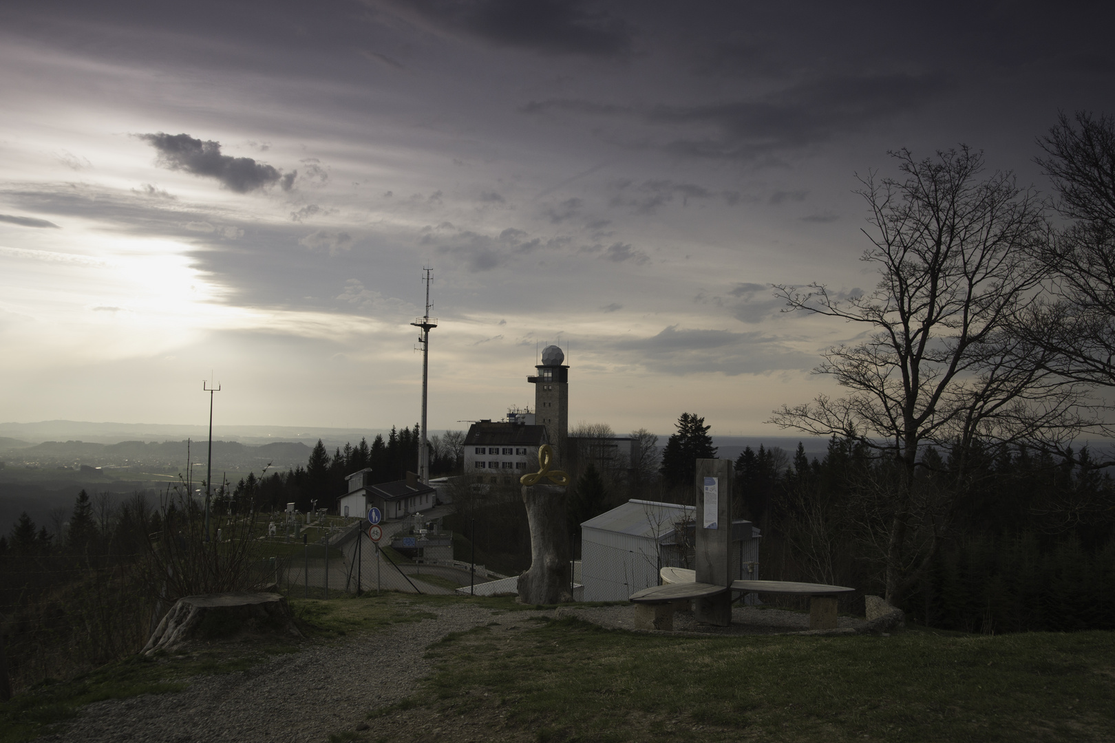 Wetterstation am Hohenpeißenberg