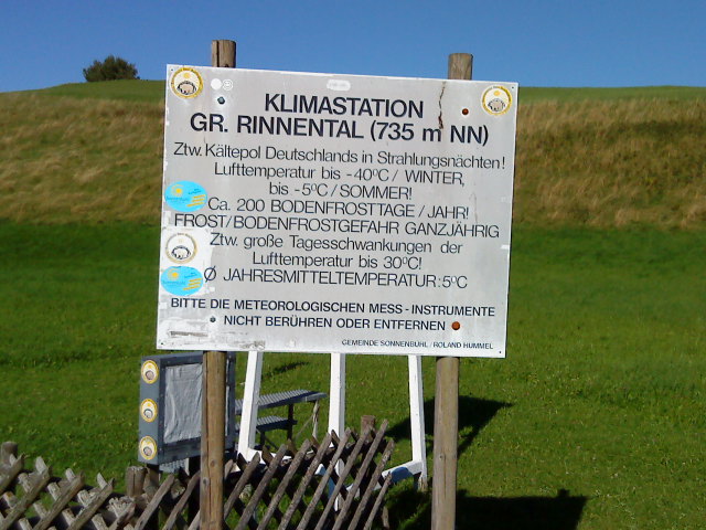 Wetterstation im Rinnental