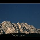 Wetterstein bei Vollmond