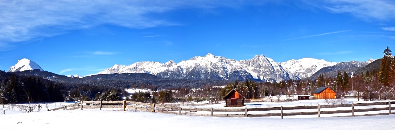 Wetterstein Gebirge