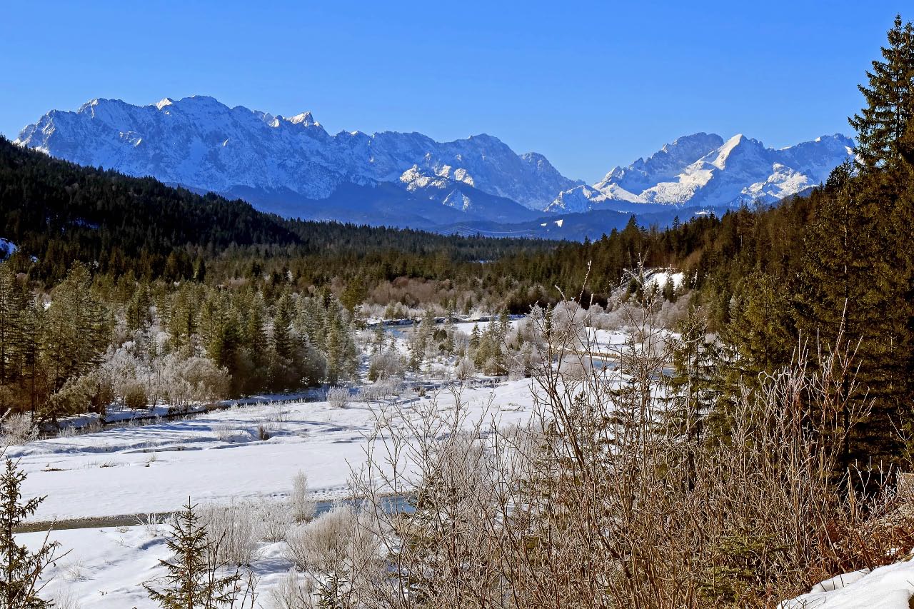 Wetterstein mit Zugspitze