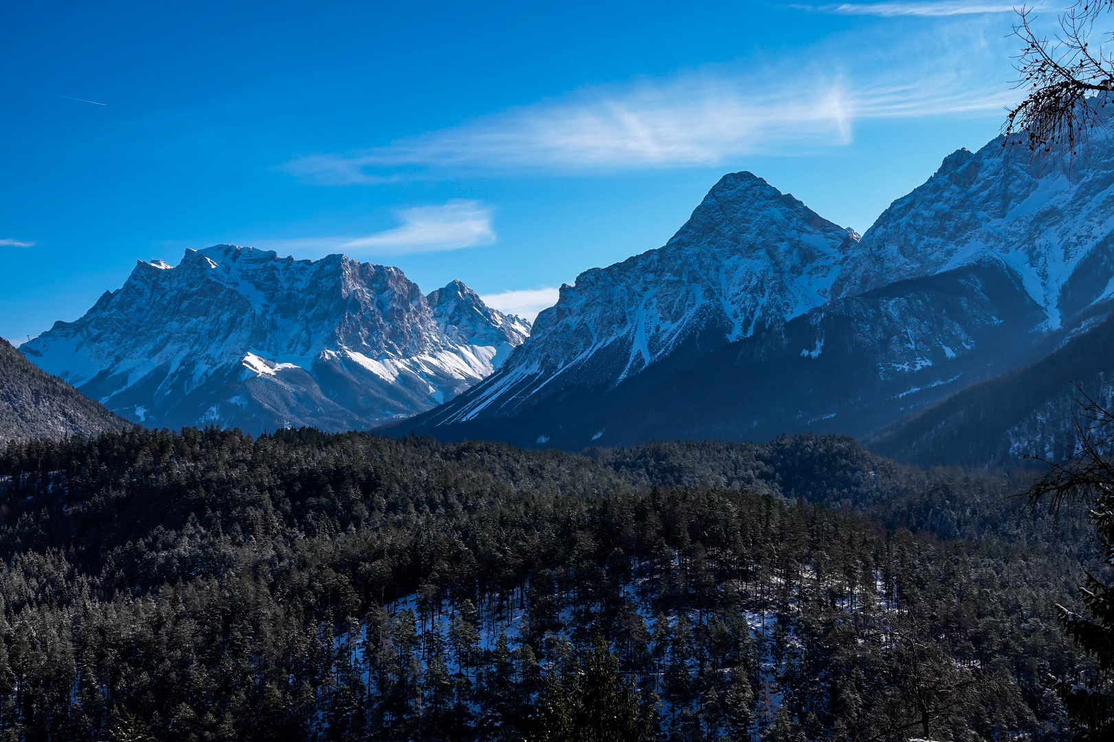 Wettersteingebirge Foto & Bild winter, natur, österreich Bilder auf