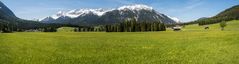 Wettersteingebirge bei Moos/Leutasch