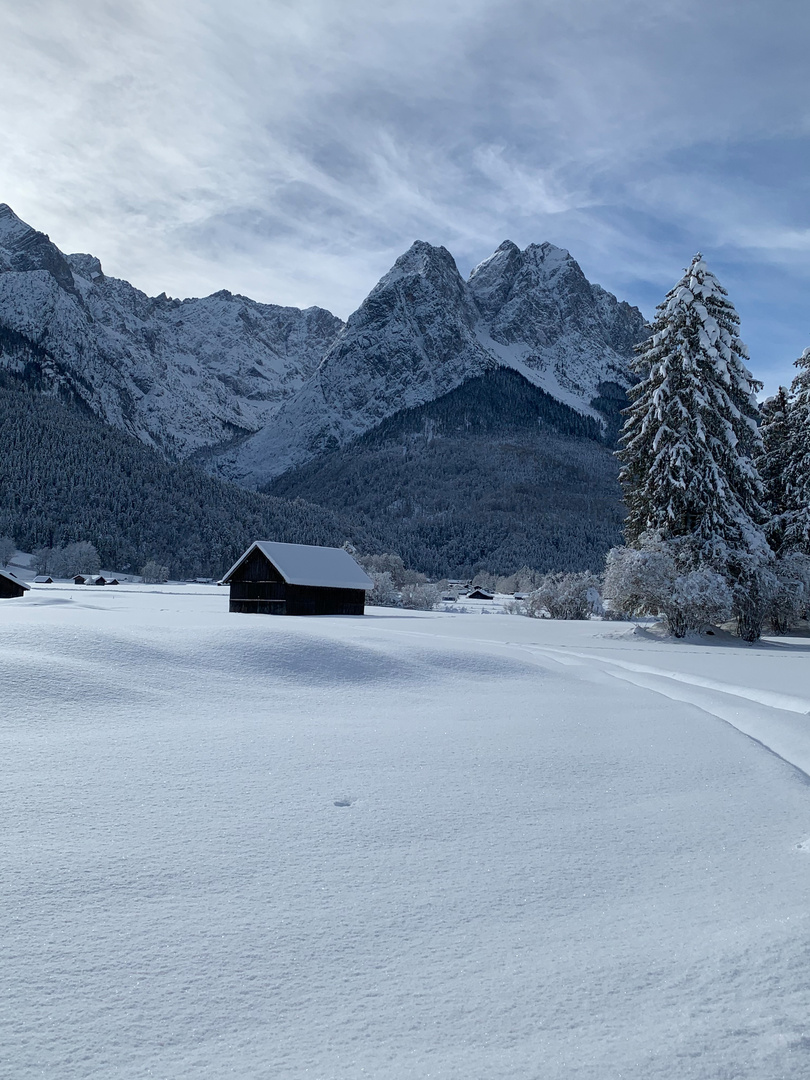 Wettersteingebirge und Waxensteine