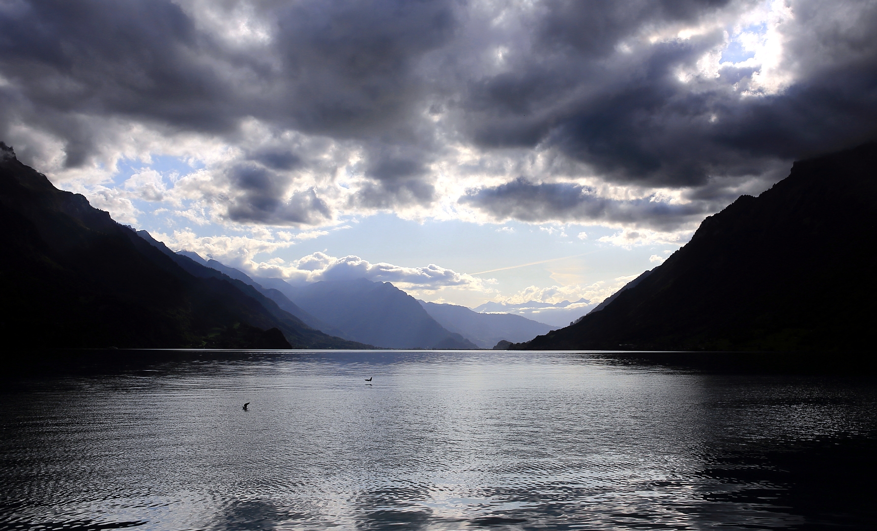 Wetterstimmung am Brienzersee